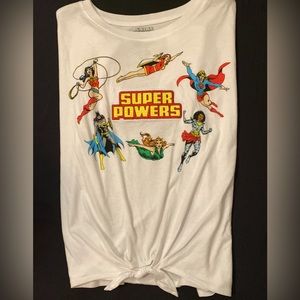 Kids justice league feminist T-shirt